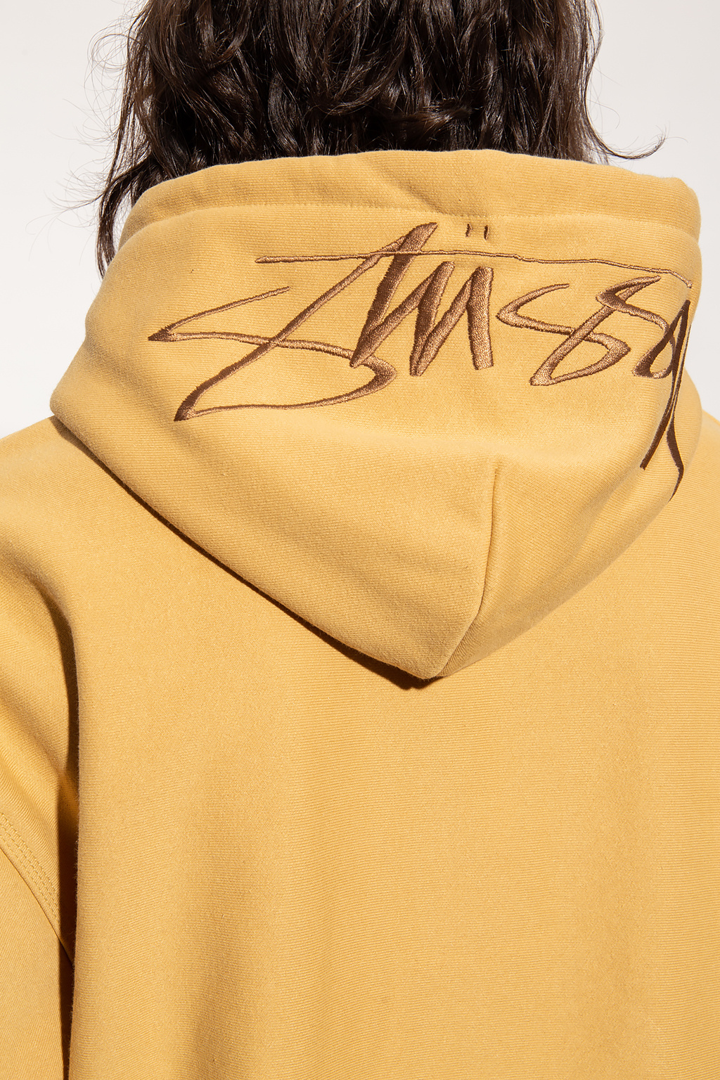 Logo embroidered hoodie Stussy IetpShops Netherlands Fear Of